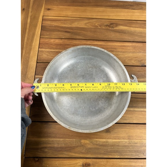 Vintage‎ Gardian Service Hammered Aluminum Round Casserole Dish 13" - Picture 4 of 4